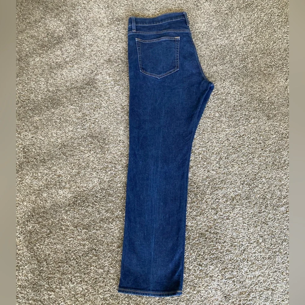 J. Crew Men's Deep Blue Straight Jeans